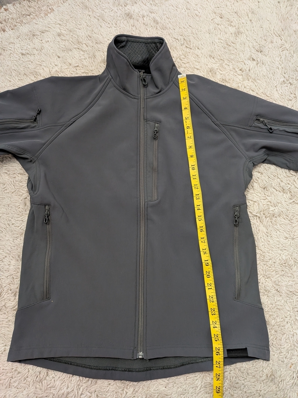 Beyond Mens Testa Cold Softshell Full-zip Jacket - Picture 9 of 9